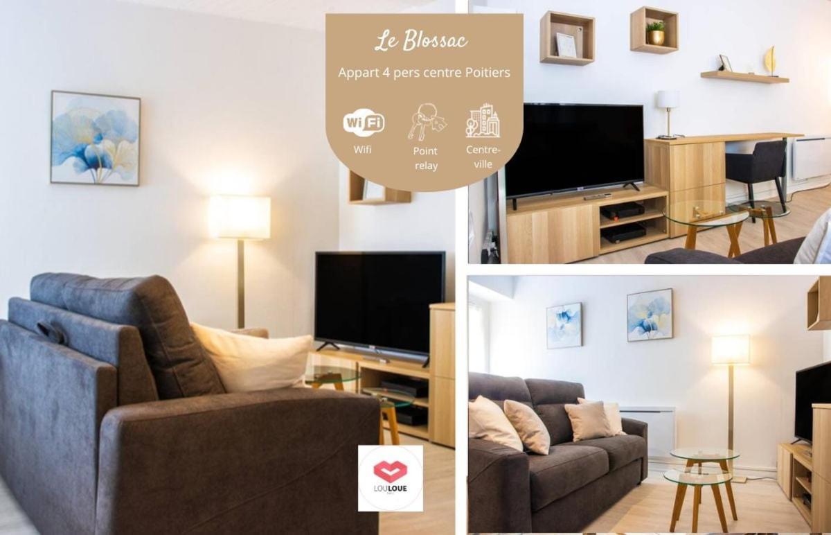 Le Blossac - Charmant T1Bis Entierement Neuf ! Poitiers Eksteriør bilde